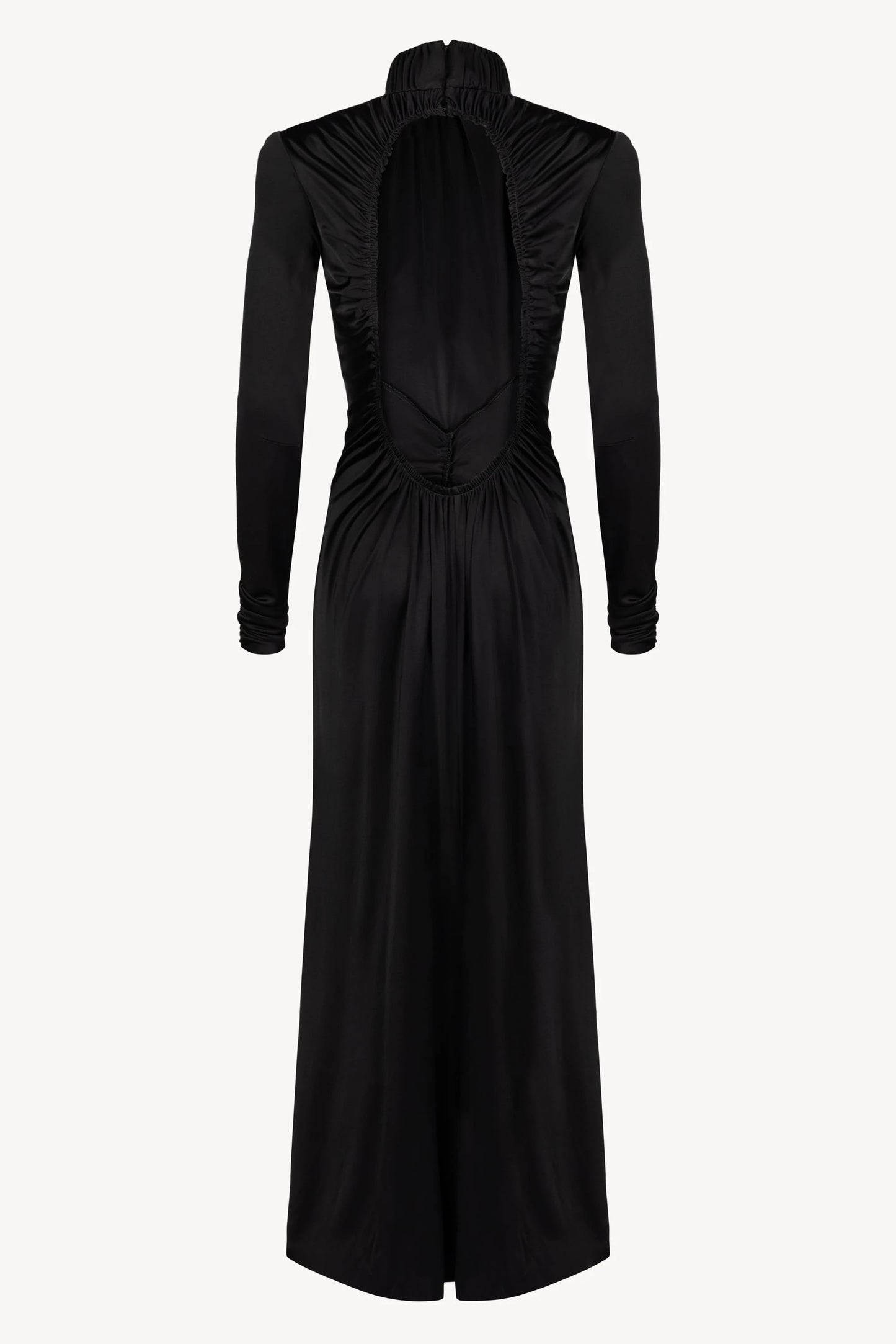 Keyhole dress in black