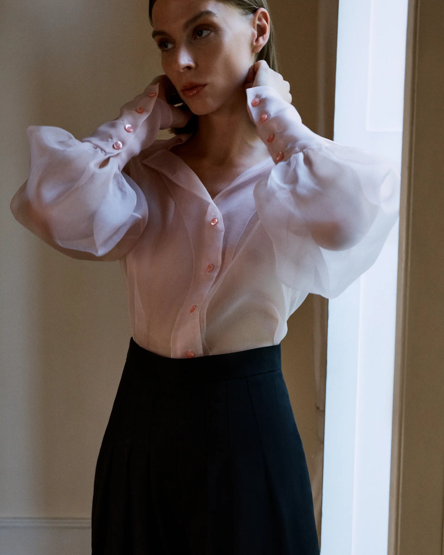 Diamond Blouse | Balloon pants